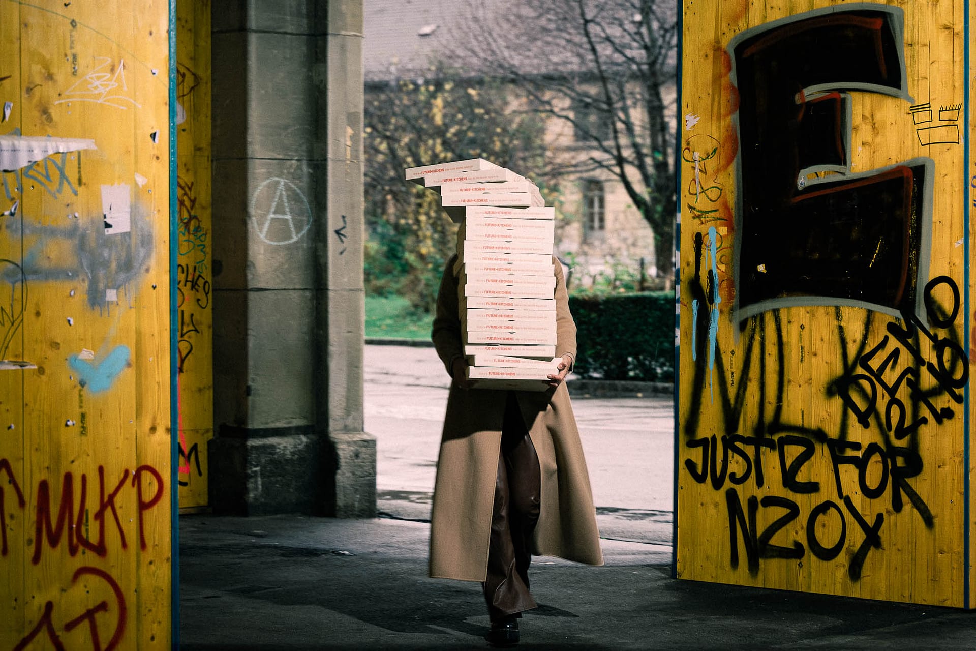 Shooting Future x Kitchens - Pizza x People in Zurich, Switzerland.